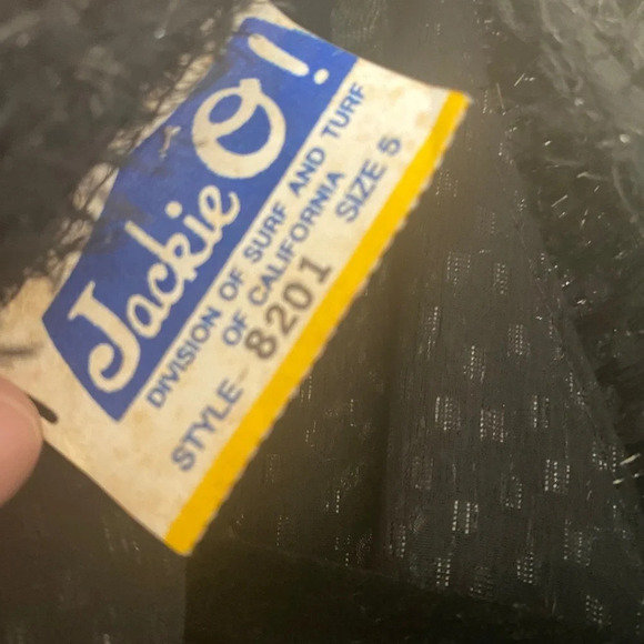 Jackie O Division of Surf and Turf California Cowl Neck Vintage Shag Top Size S - Picture 4 of 6